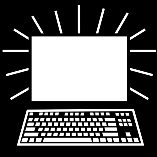 Laptop icon links to Sign Language Interpreter Louisvlle request